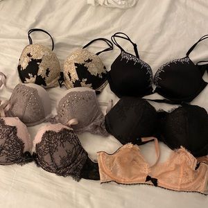 Victoria’s Secret 32D 6-Pack of Bras